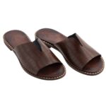 Σανδάλι V - Croco Brown - Image 4