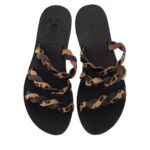 Σανδάλι Paxoi - Black Leopar