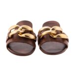 Σανδάλι Chain Double - Brown - Image 2