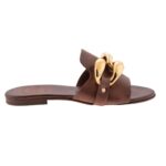 Σανδάλι Chain Double - Brown - Image 4