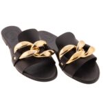 Σανδάλι Chain Double - Black - Image 3